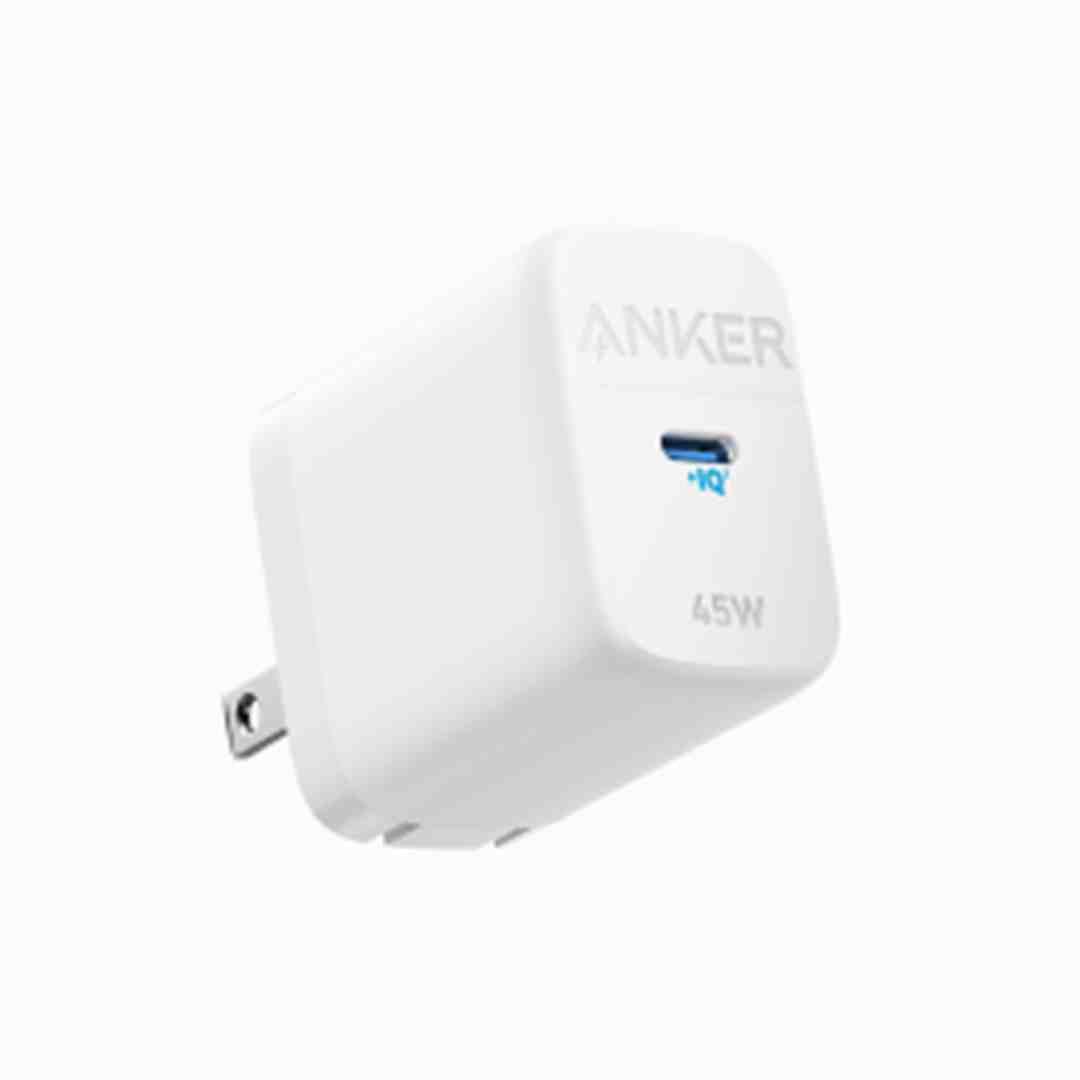 Anker 313 Combo 45W Fast Charger 2.0 for Samsung also PPS/PD/IQ3 Support White.
