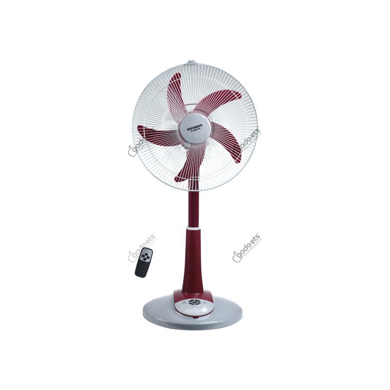 Defender DF-2986HRS Remote Control Rechargeable Fan - 16 Inch