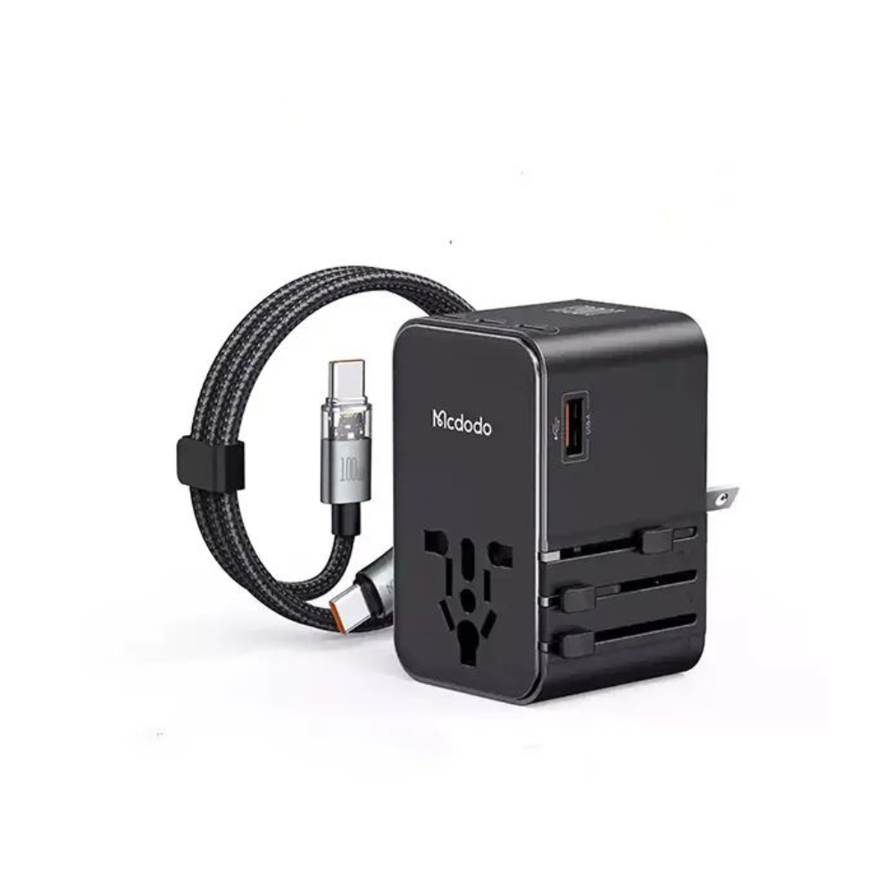 Mcdodo CP-614 100W GaN Universal Travel Adapter with 100w C to C Cable