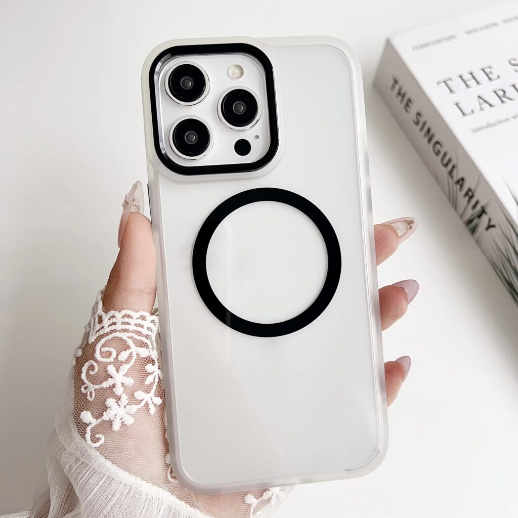 Clear Magnetic case for iphone